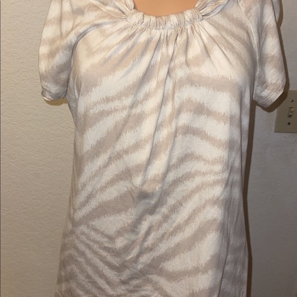 DANA Buchman animal print top size S - Picture 3 of 5